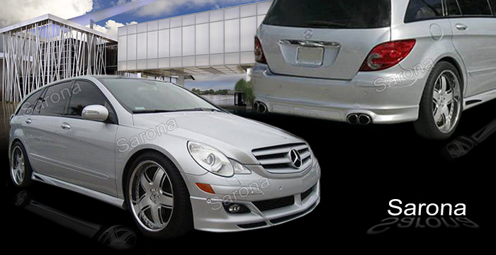 Custom Mercedes R CLASS Body Kit  SUV/SAV/Crossover (2006 - 2010) - $1890.00 (Manufacturer Sarona, Part #MB-081-KT)